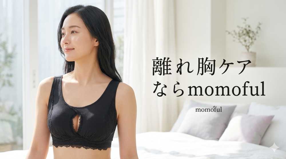 momoful モモフル ナイトブラ 離れ胸ケア