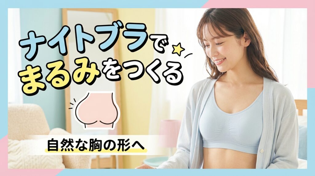 ナイトブラ　まるみをつくりたい