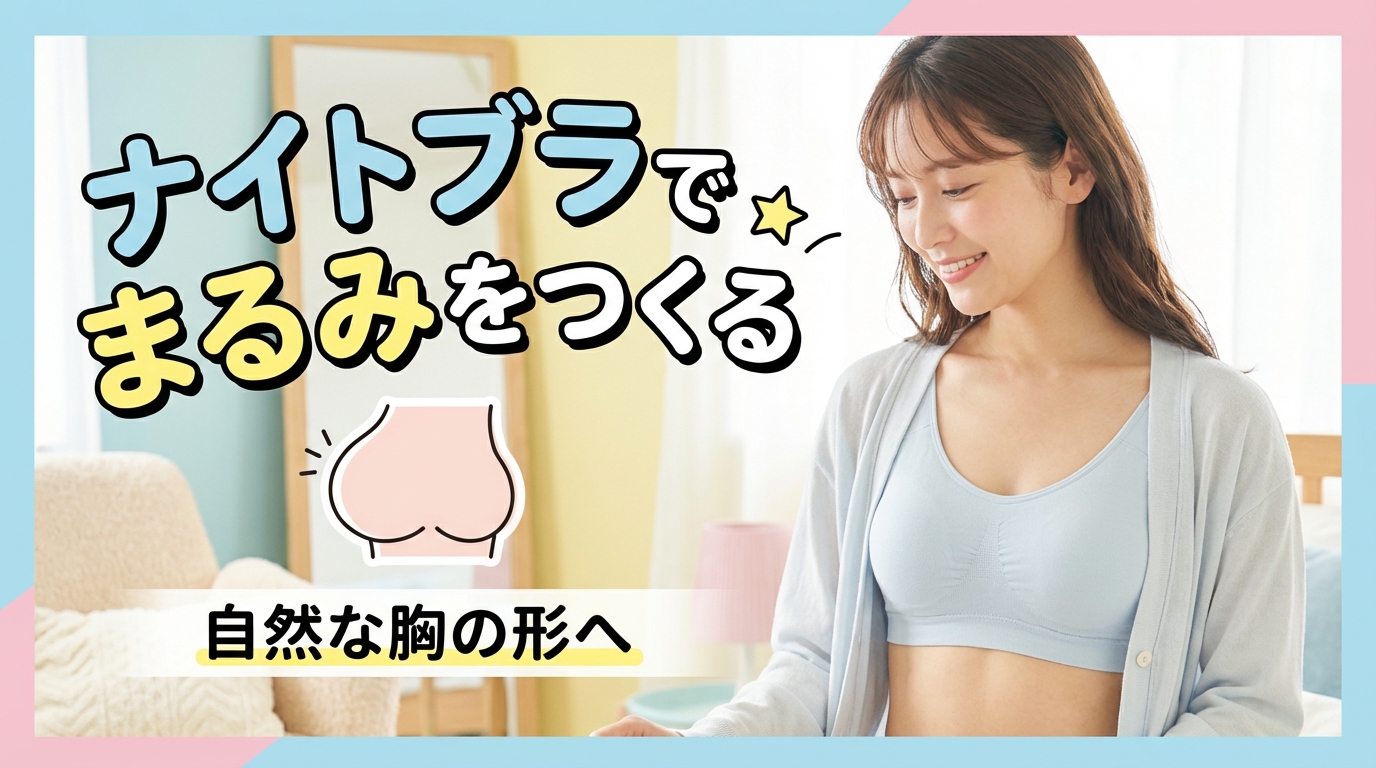 ナイトブラ　まるみをつくりたい